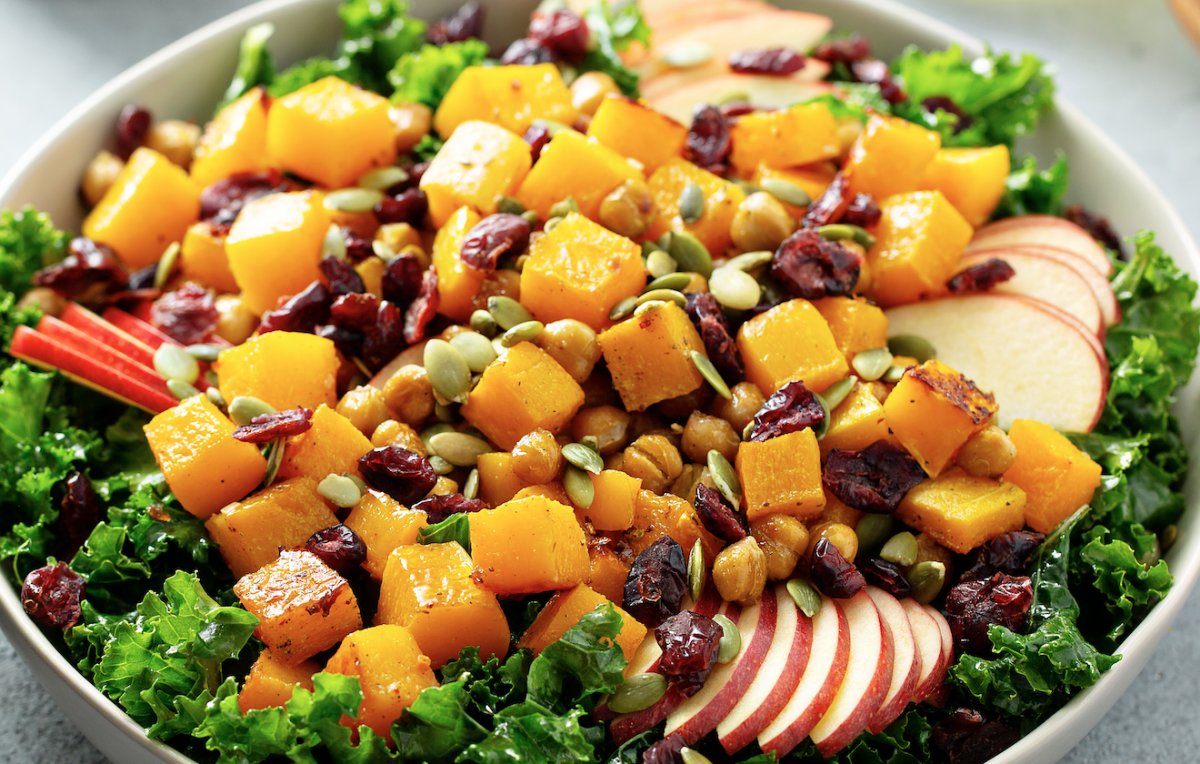 Roasted Apples and Butternut Squash with Dill Health Ministries