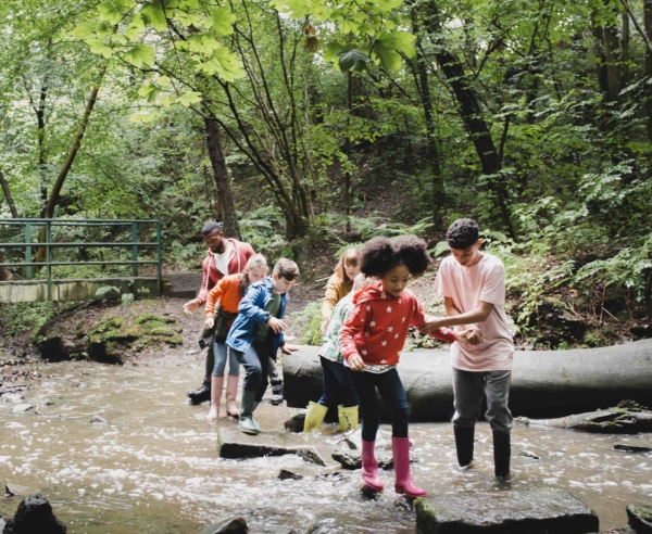 Working Together to Cross the River